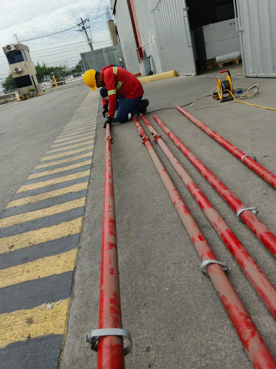 Rociadores - instalación en edificio